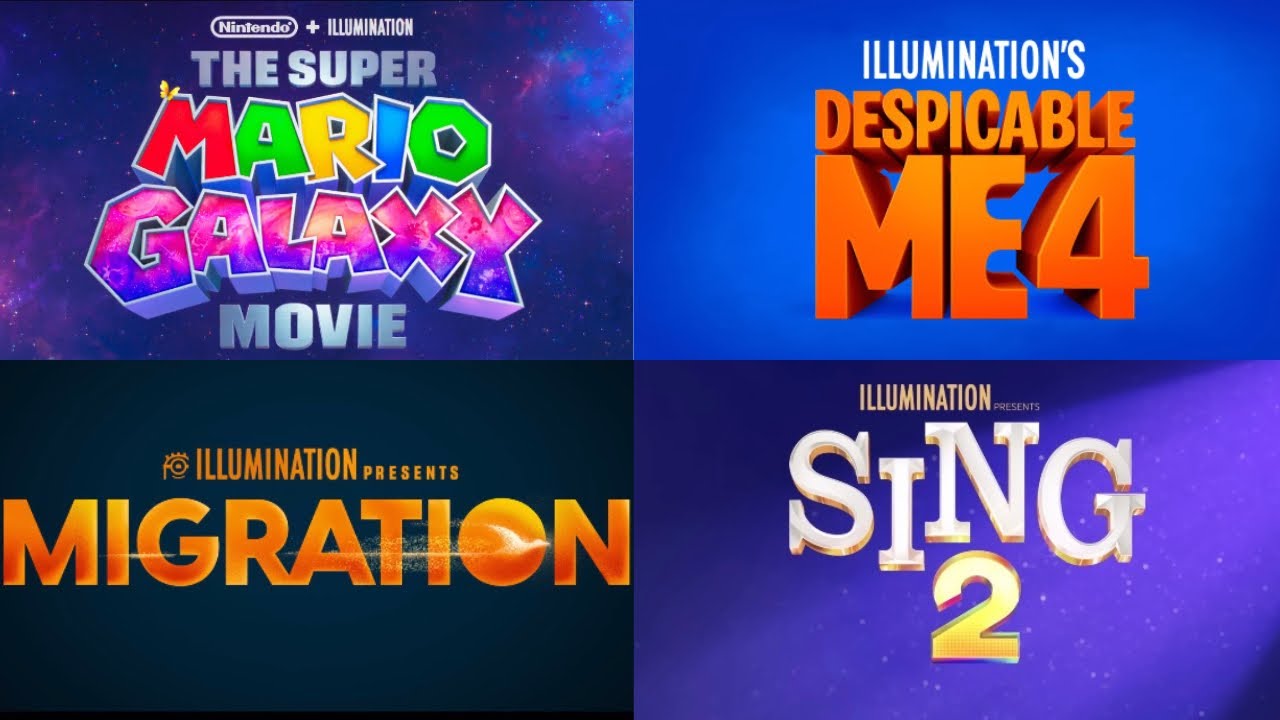 Illumination Trailer Logos (2010-2026) (UPDATED W/ THE SUPER MARIO GALAXY MOVIE)