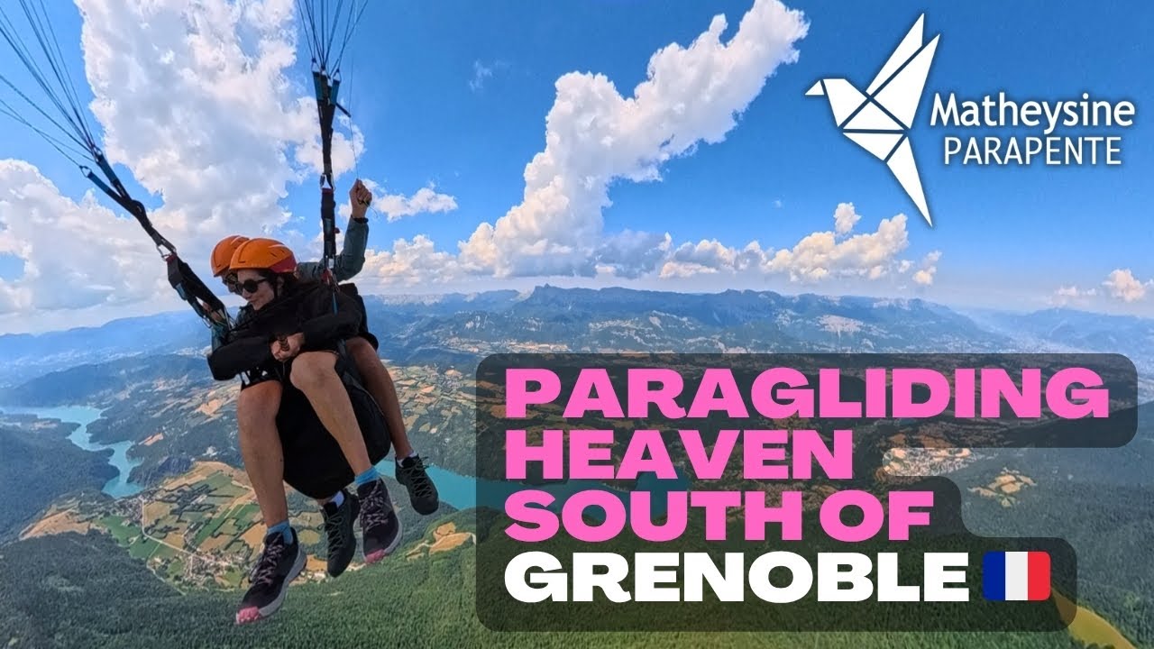 Vol Parapente Exceptionnel au-dessus de Grenoble &ndash; Vue 360&deg; sur les Alpes !