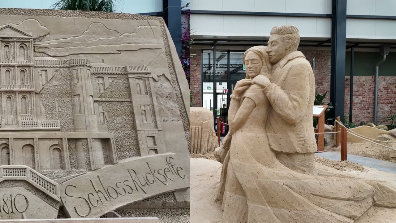 Rügen -  Sandskulpturen in Binz 2024