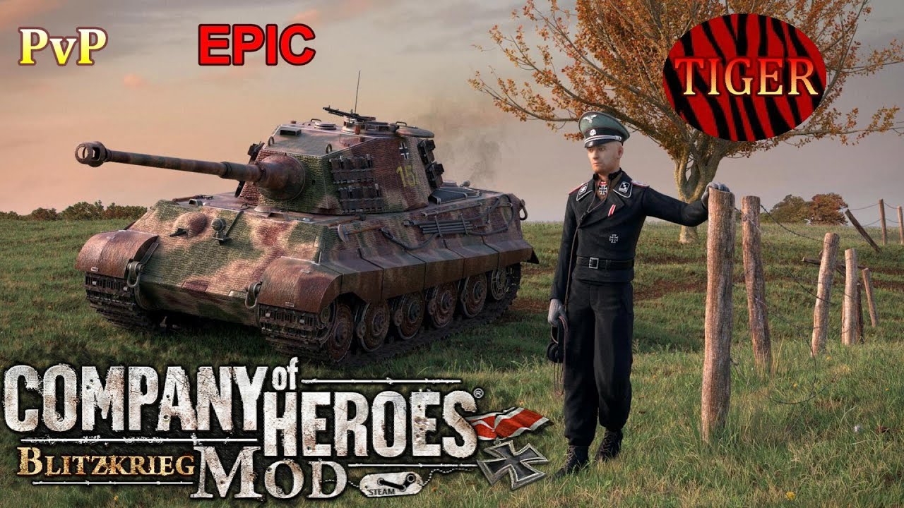 CoH Blitzkrieg Mod PvP _ Black Barons - EPIC