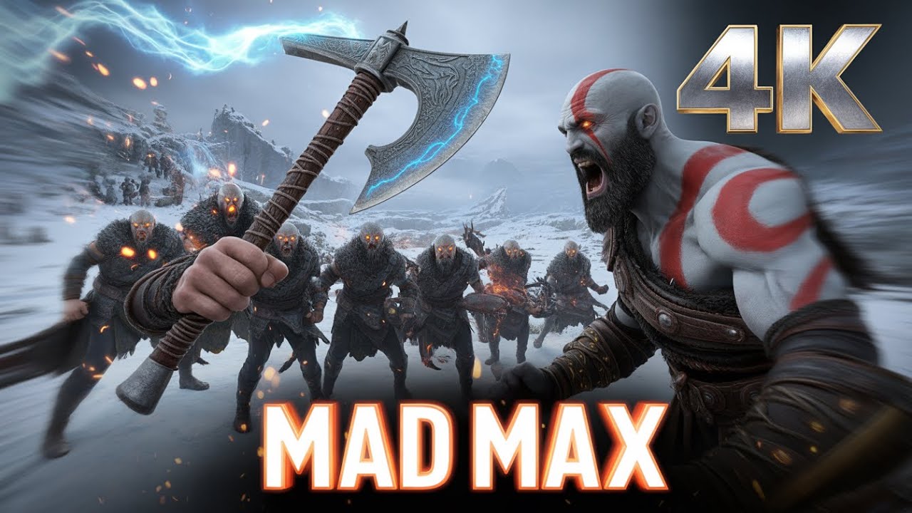 God of War Ragnarök VS The Hunters | PS 5 | 4K