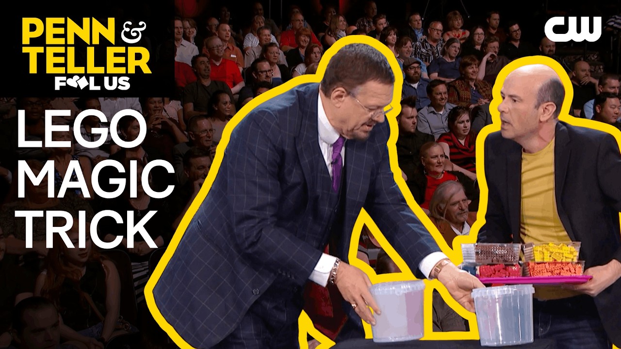 Magician Fools Penn & Teller AGAIN with Lego Magic Trick | Penn & Teller: Fool Us | The CW