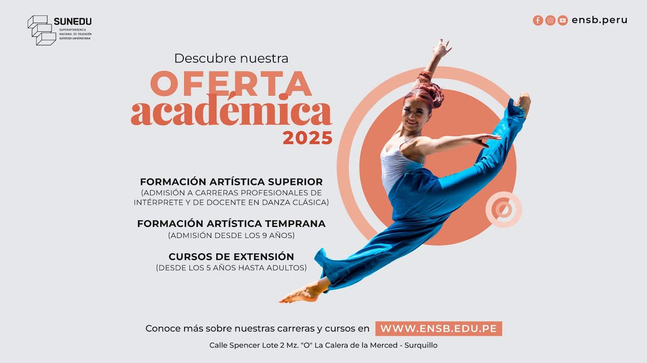 Oferta Académica ENSB 2025