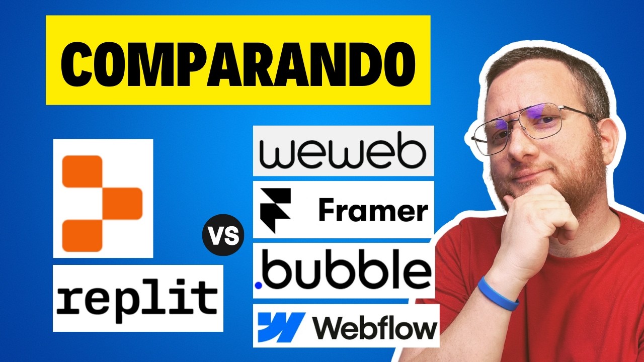 Replit vs Weweb, Bubble, Webflow, Framer