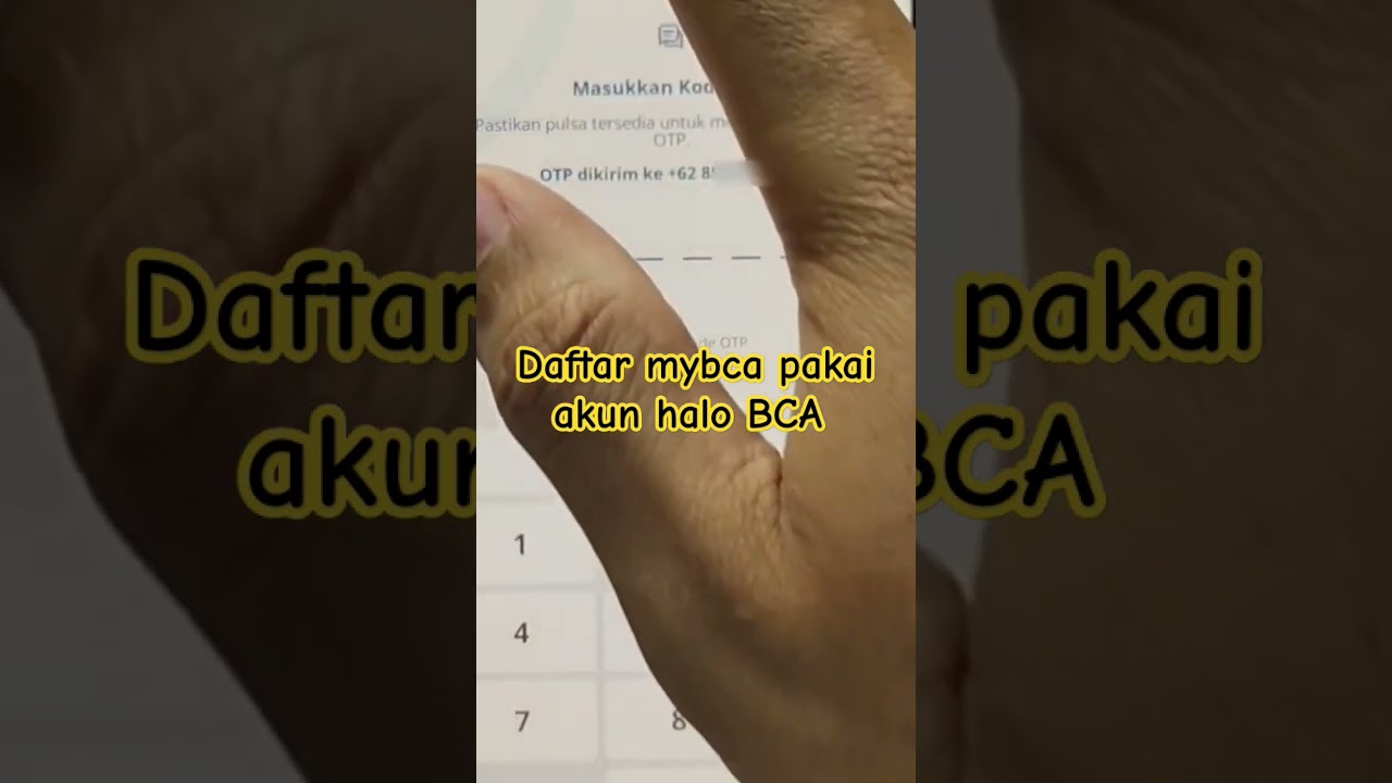 Cara daftar mybca pakai akun halo BCA part4 #tutorial #bca #bankbca