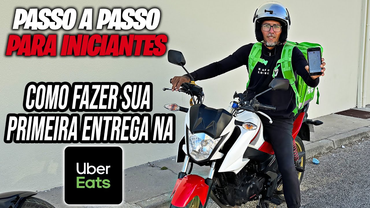 COMO FAZER ENTREGA NA UBER EATS PASSO A PASSO SEM ERRO | Dicas para Iniciantes | Estafeta Portugal