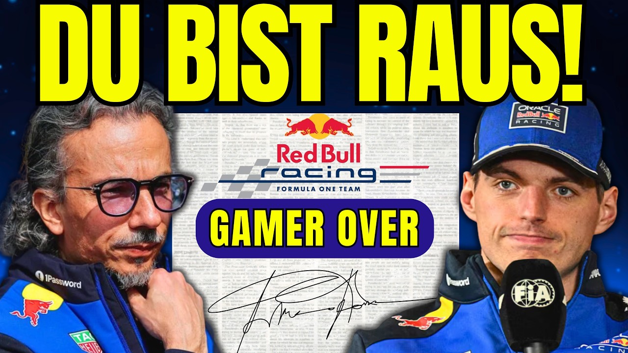 Verstappen BEST&Auml;TIGT Ausstieg bei Red Bull und Team trifft SCHOCKIERENDE ENTSCHEIDUNG zu Klausel!