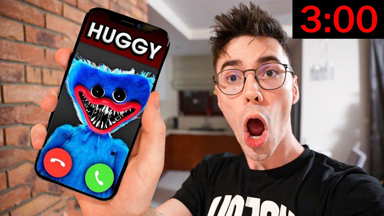 NIE ODBIERAJ TELEFONU OD HUGGY WUGGY O 3 W NOCY! 😱