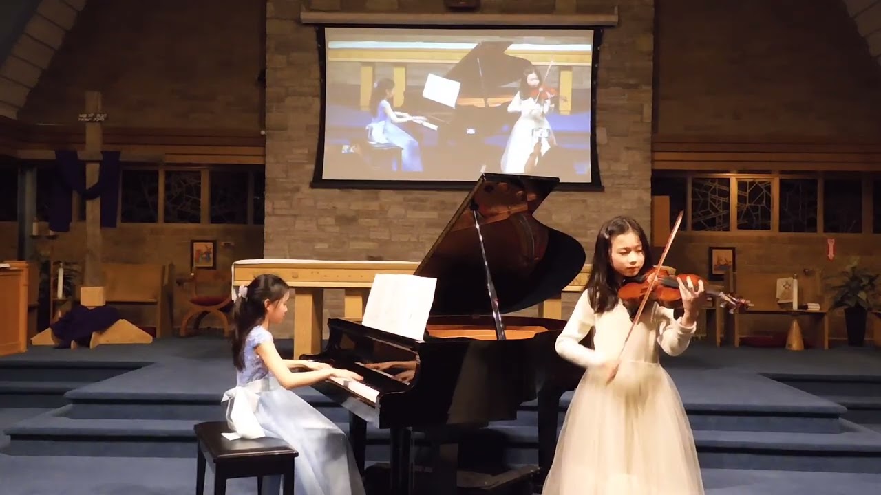 B05 Yifan Zhang  & Claire Qian Csardas V  Monti – Violin with Piano Accompaniment