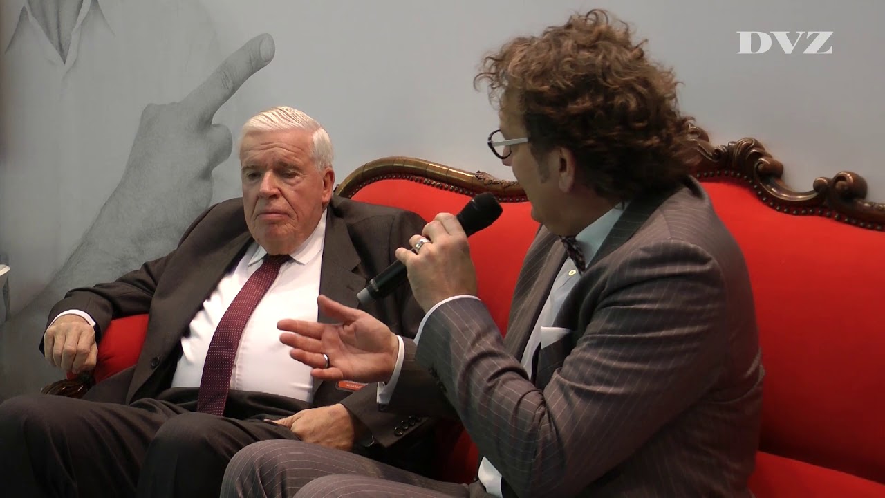 Logistik-Kongress 2017: Klaus-Michael Kühne auf dem Roten Sofa der DVZ