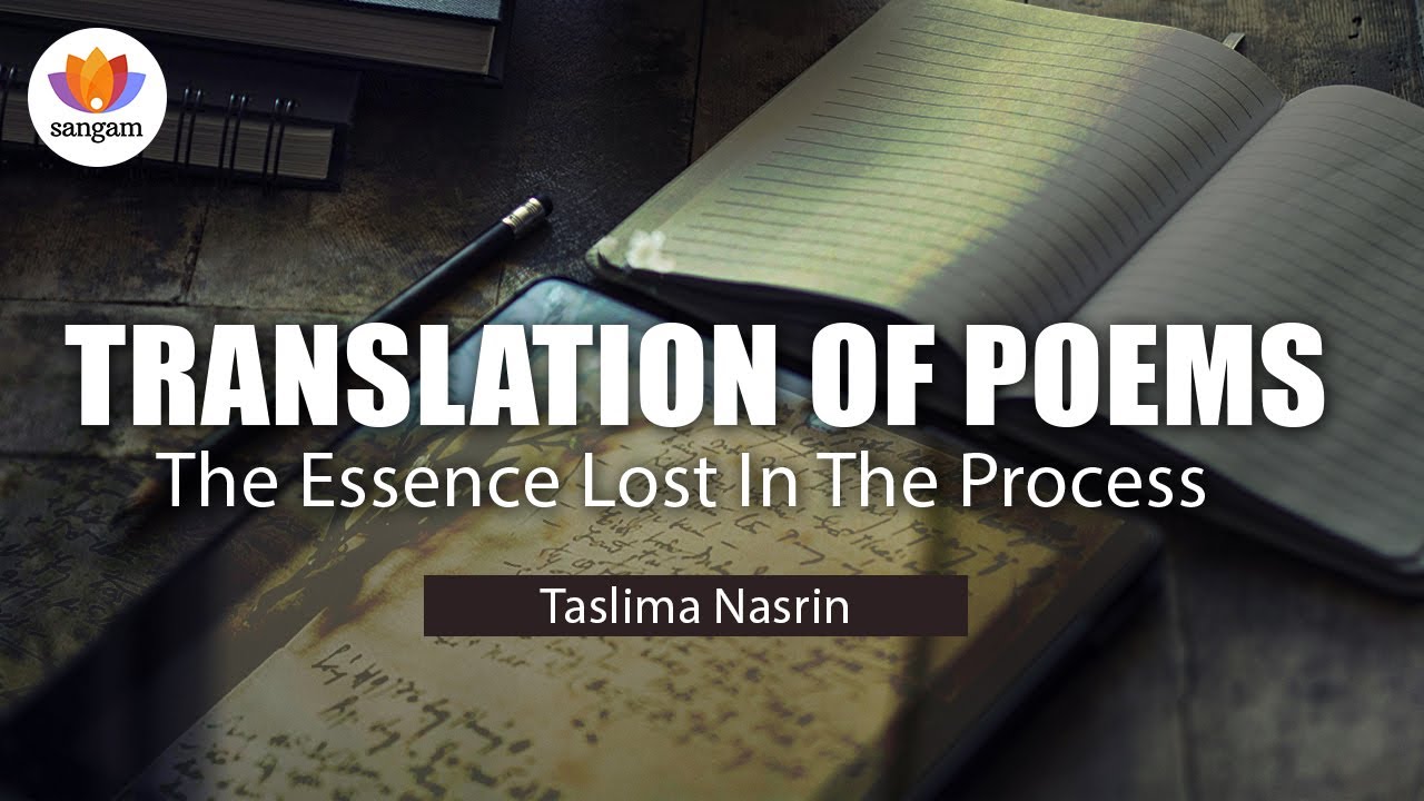 Translation of Poems: The Essence Lost In The Process | Taslima Nasrin With Prof. Harish Trivedi