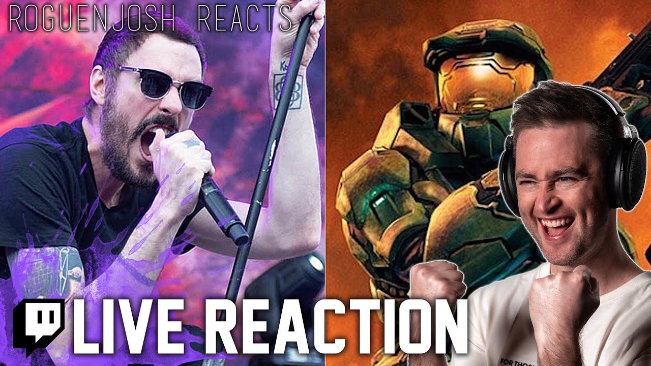 Breaking Benjamin - Blow Me Away // Halo 2 Soundtrack // Twitch Stream Reaction // Roguenjosh Reacts