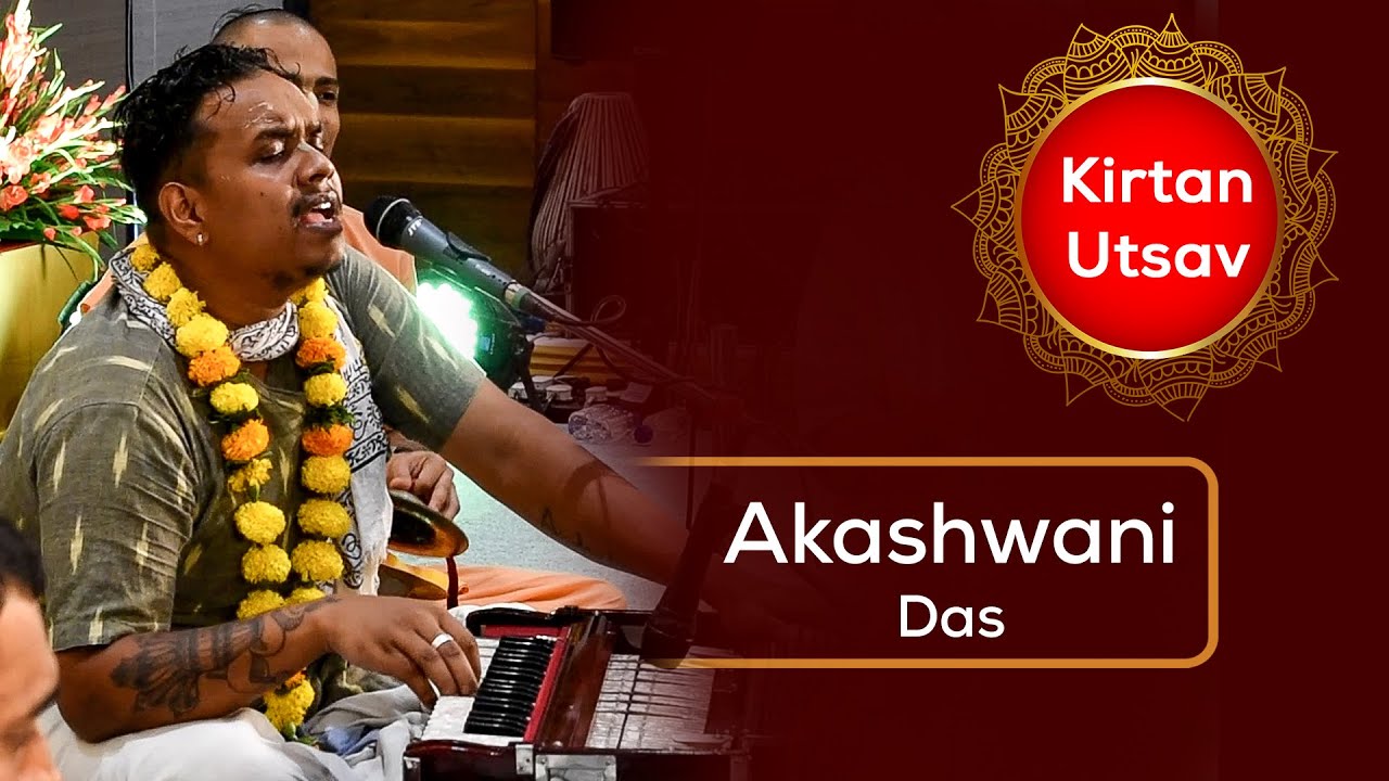 Hare Krishna Kirtan by Akashwani Das | Kirtan Utsav 2021