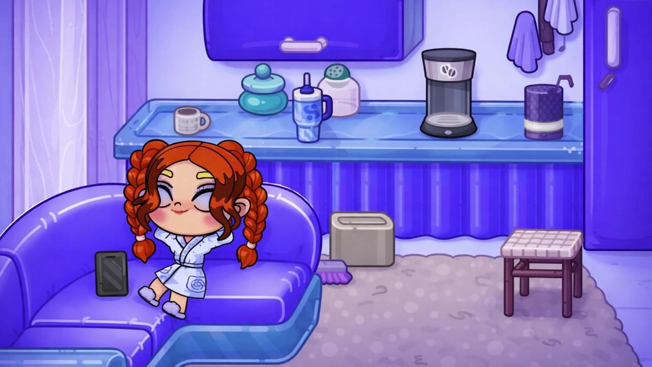 Mi MORNING ROUTINE en mi NUEVA casa azul 💙 De AVATAR WORLD