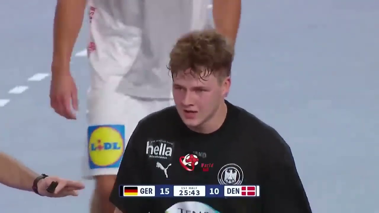 Denmark Vs Germany Semi Final Men's Youth U19 World Championship 2025