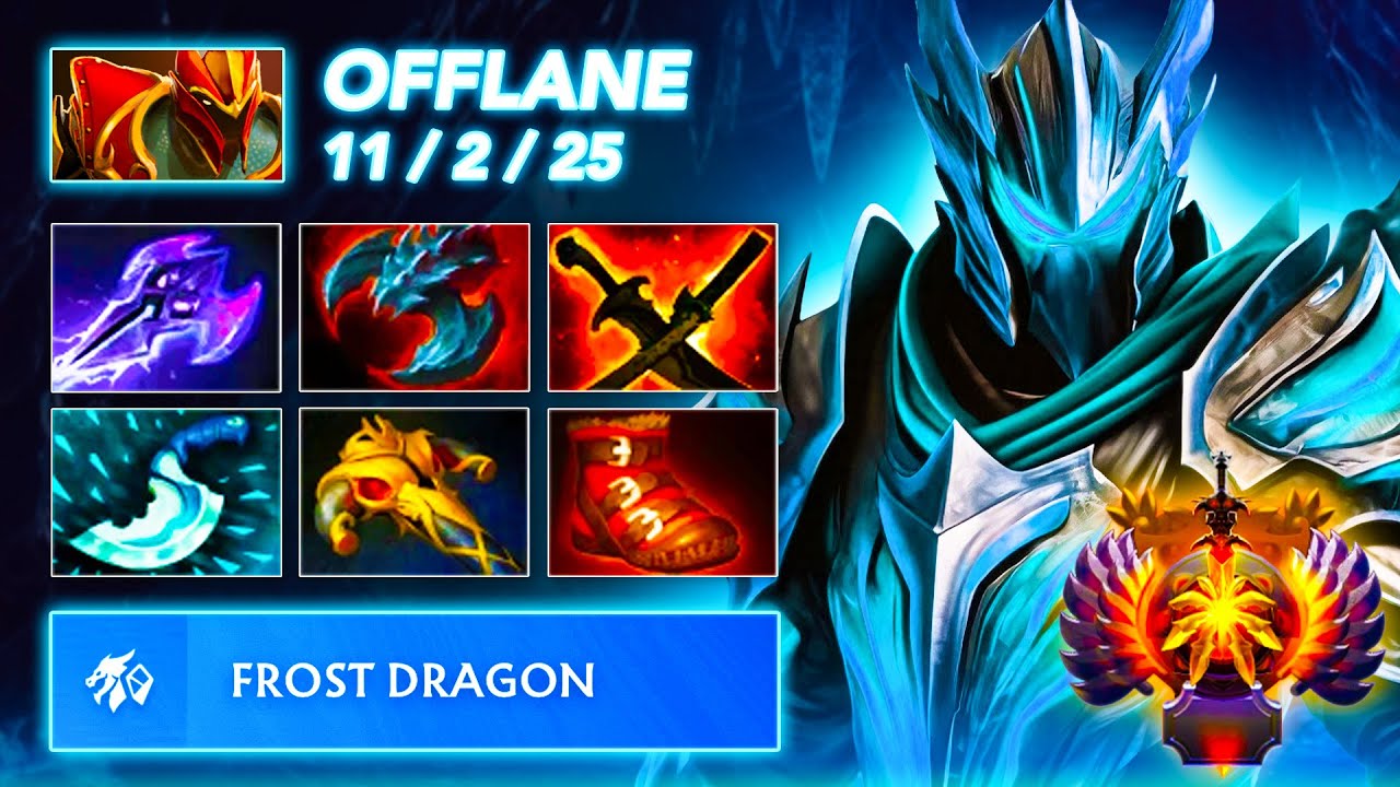 [7.38c] ICE DRAGON - Dragon Knight OFFLANE | Full Gameplay Dota Class