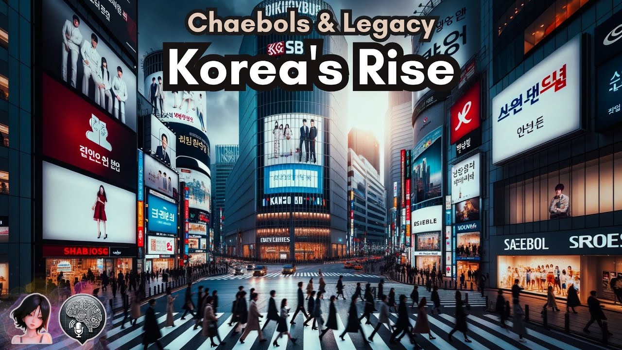 Unlocking South Korea's Economic Secrets: Chaebols, Samsung's Rise & Modern Challenges! #audiobook