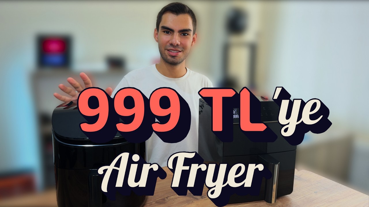 EN UCUZ AirFryer Yağsız Fritöz ! ( Yasomi Y45 - Prosenic T20 )