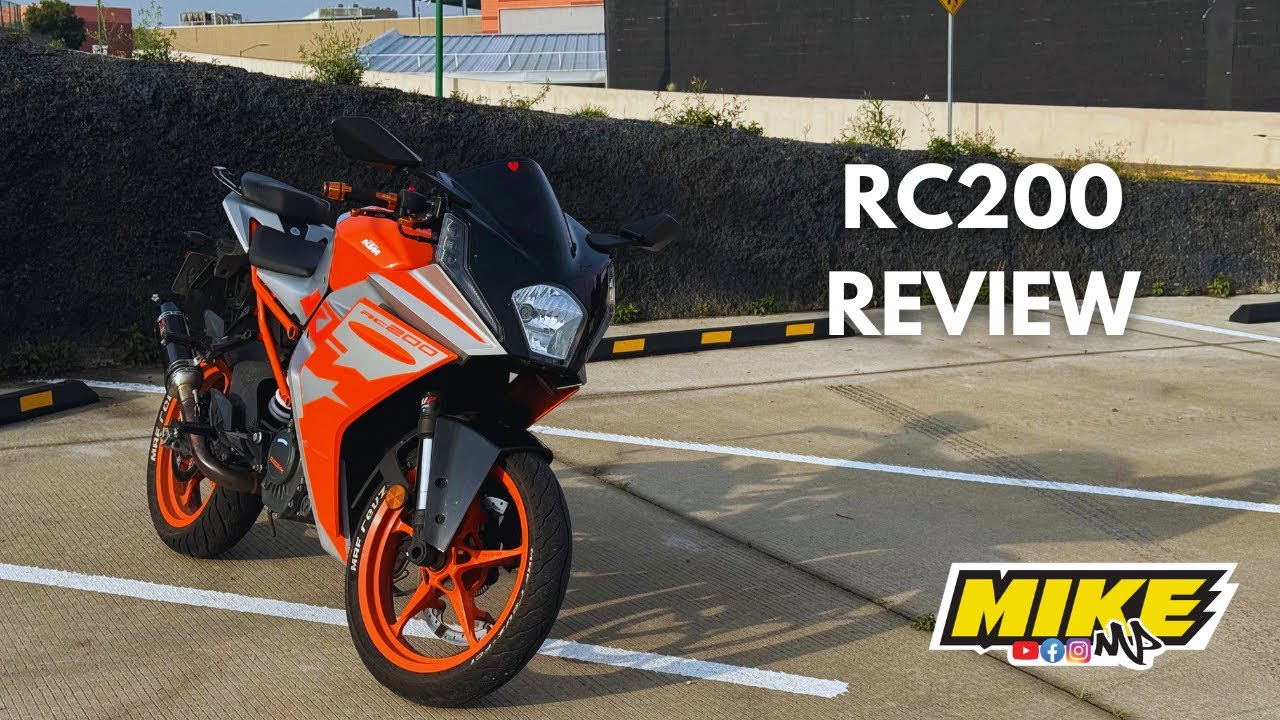 La mejor Deportiva para USO DIARIO | KTM RC 200 REVIEW | MIKE MP