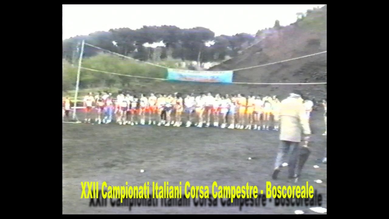 XXII Campionati Fiamma Corsa Campestre 1987  Boscoreale