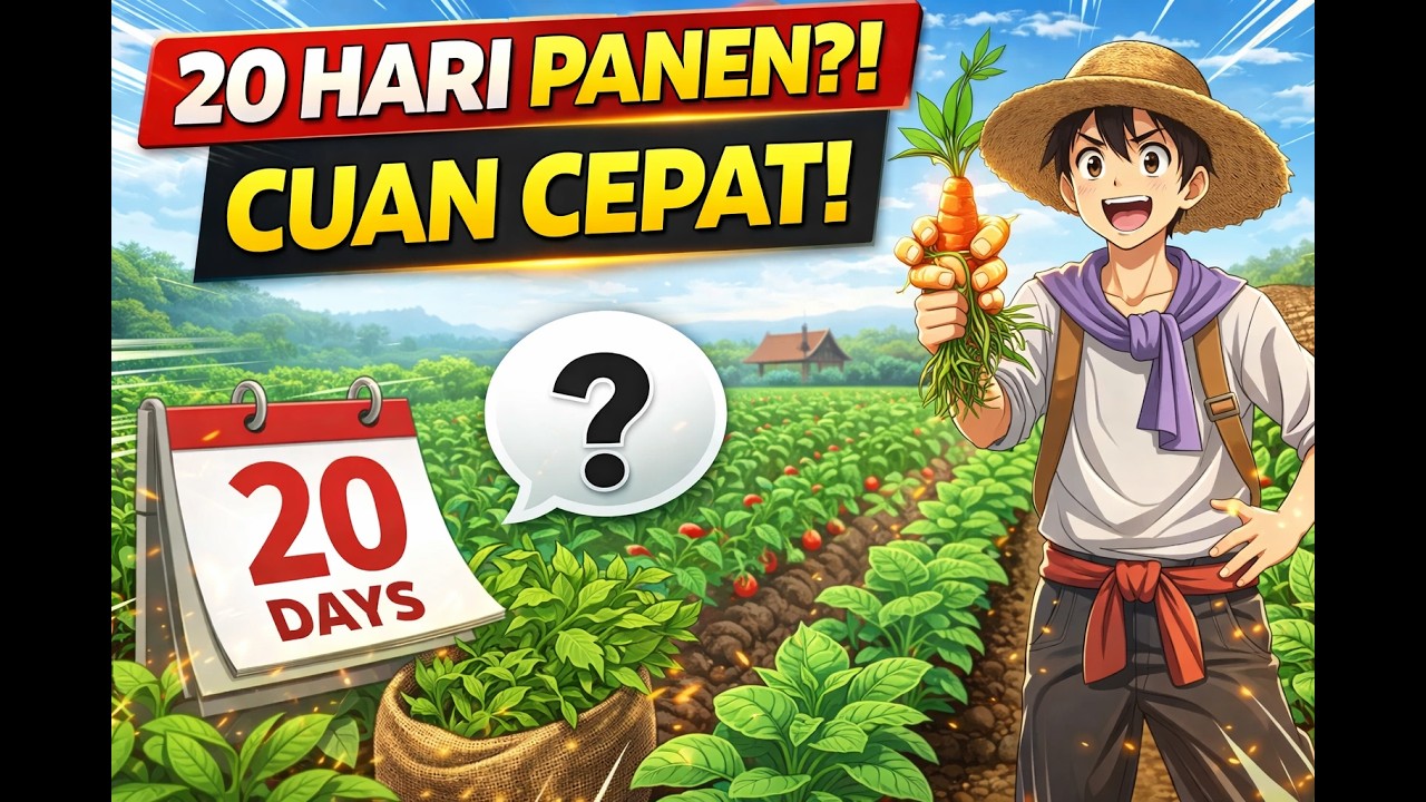 RAHASIA Tanaman Sayur Bisa Panen Cepat, 20 Hari Sudah Bisa Dijual