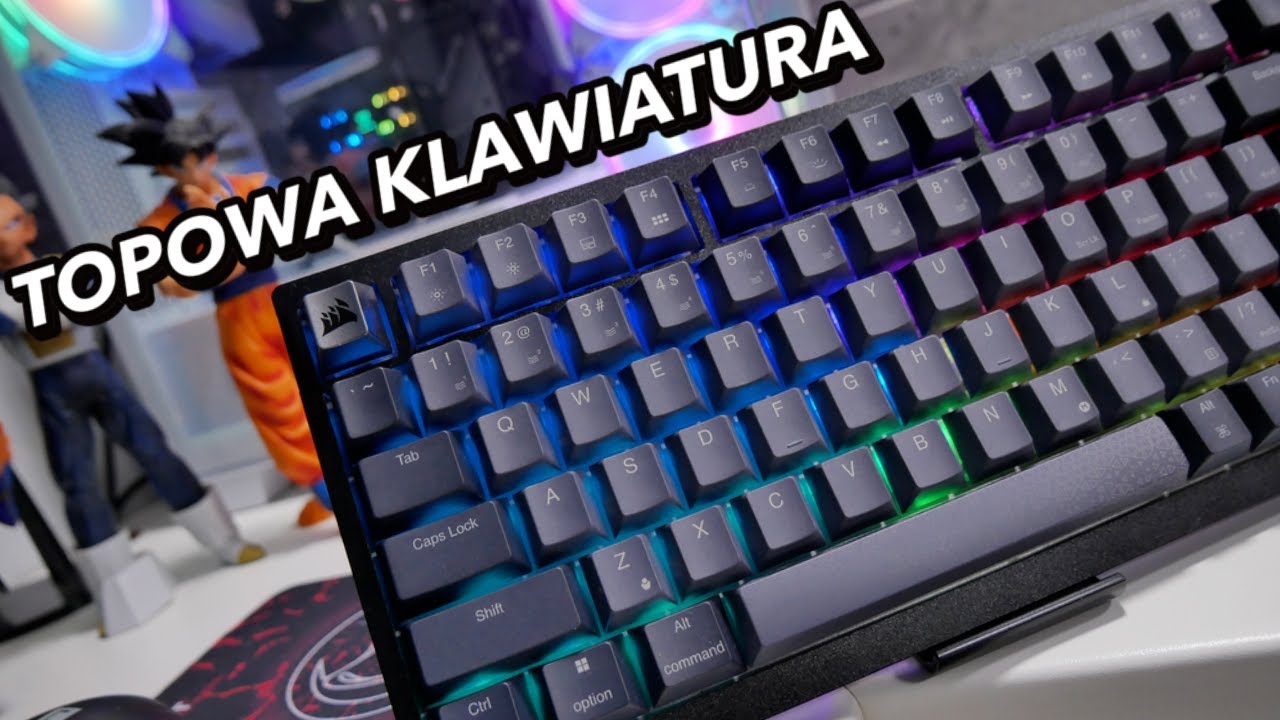 Bezprzewodowa klawiatura mechaniczna z najwyższej p&oacute;łki Hot Swap i RGB - Corsair K65 Plus Wireless