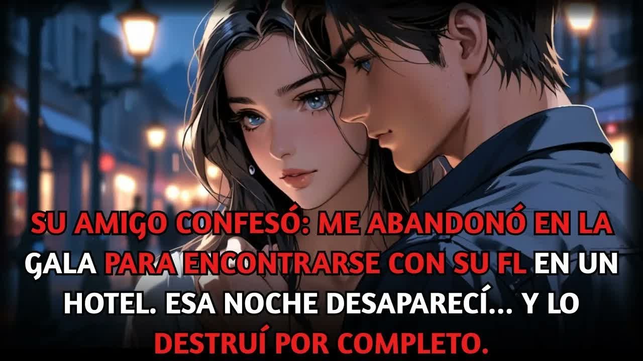 Su amigo confesó： me dejó en la gala para encontrarse con su amante en un hotel. Así que esa noche…