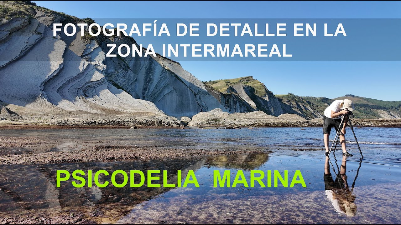 Fotografía en la zona intermareal