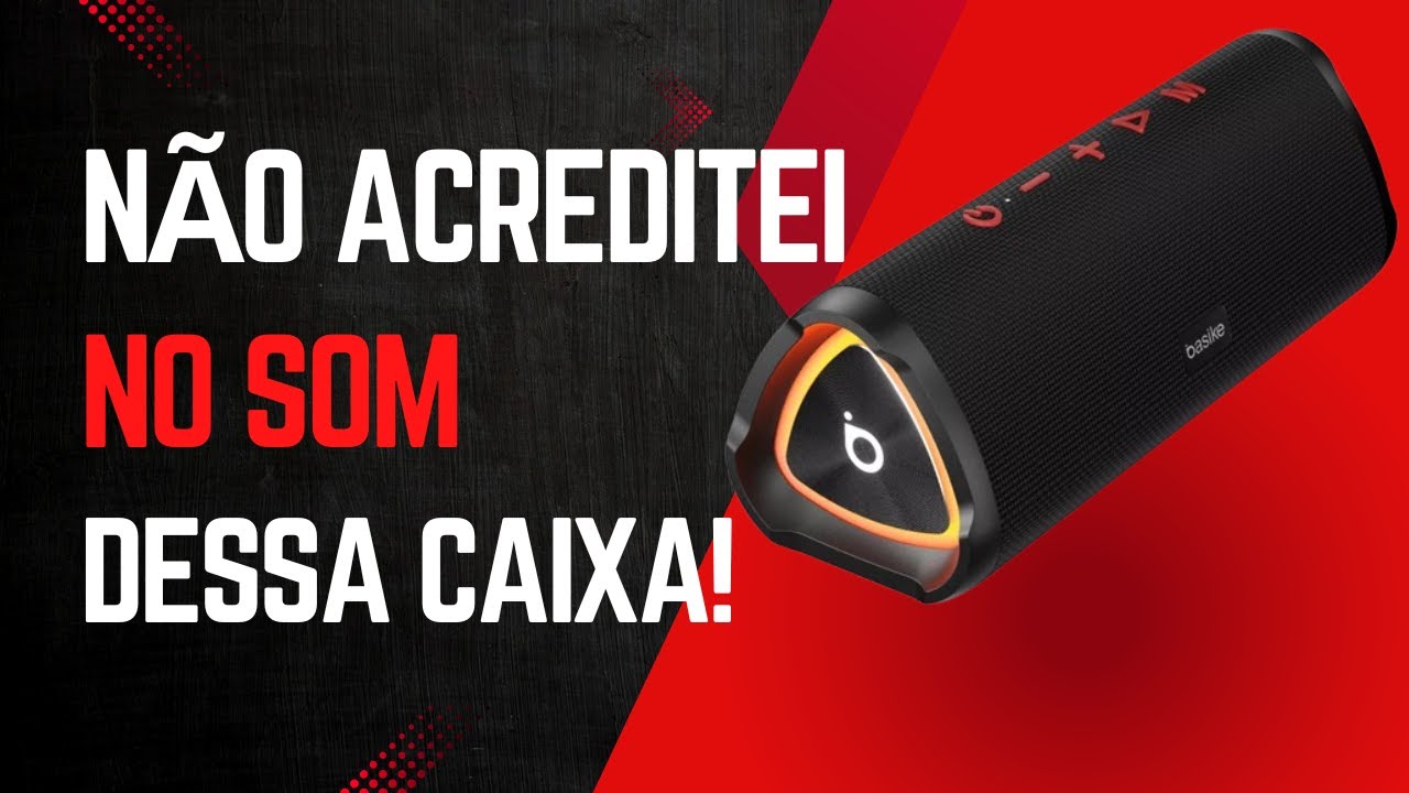 Testei a Caixa Bluetooth Basike “Barata” e o Resultado Me Surpreendeu!