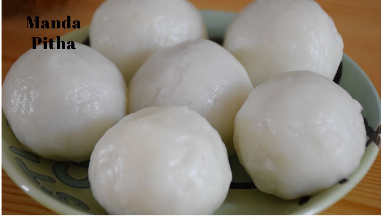 ମନ୍ଡା ପିଠା | Manda Pitha | rice dumplings with coconut filling |Raja special