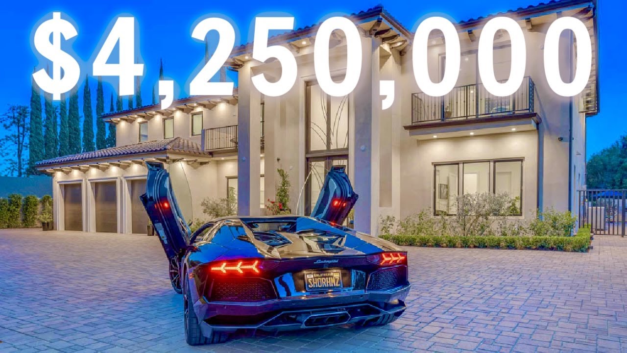 INSIDE A $4,250,000 MANSION With A HIDDEN VAULT | Mansion Tour