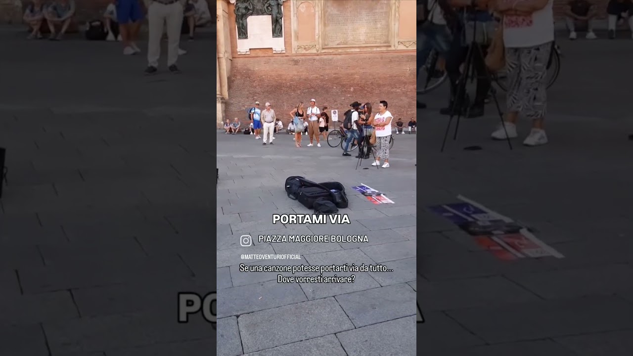 Piazza Maggiore- Bologna Busker Live - Matteo Venturi #bologna #piazzamaggiore #live #busker