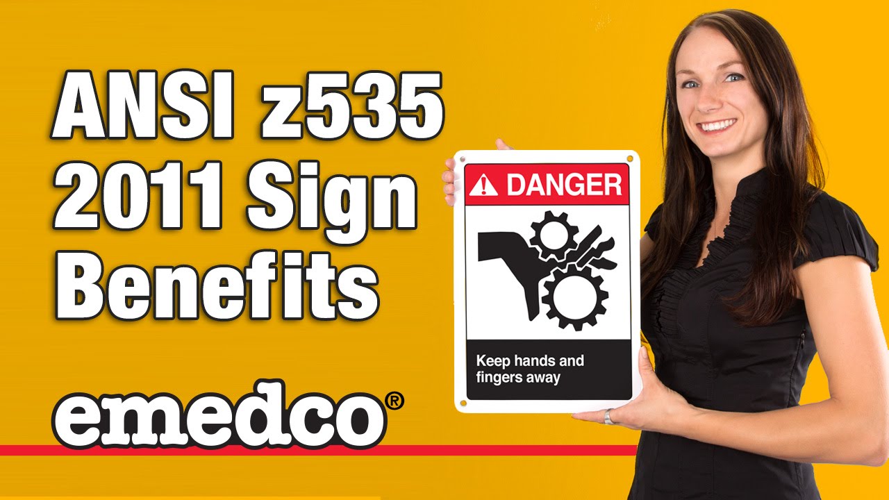 ANSI z535 2011 Safety Sign Benefits | Emedco Video
