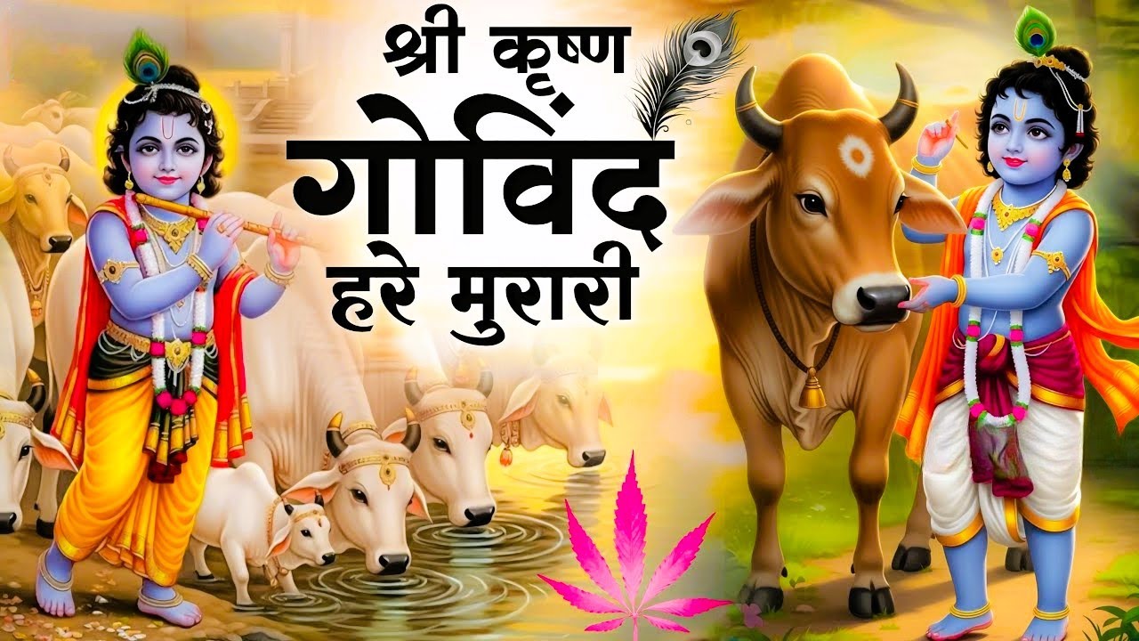 श्री कृष्णा गोविन्द हरे मुरारी - भजन | Shri Krishna Govind Hare Murari | Krishan Bhajan 2025