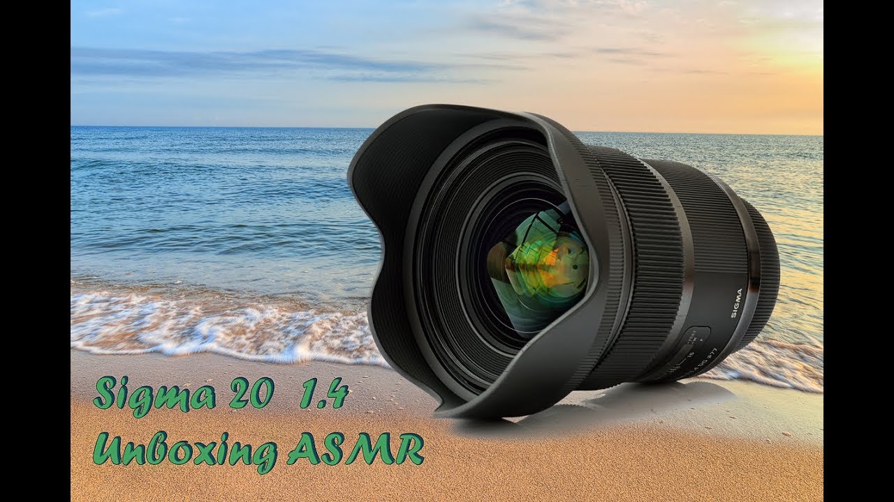 Relaksujący unboxing nowego obiektywu ASMR/ new lens unboxing