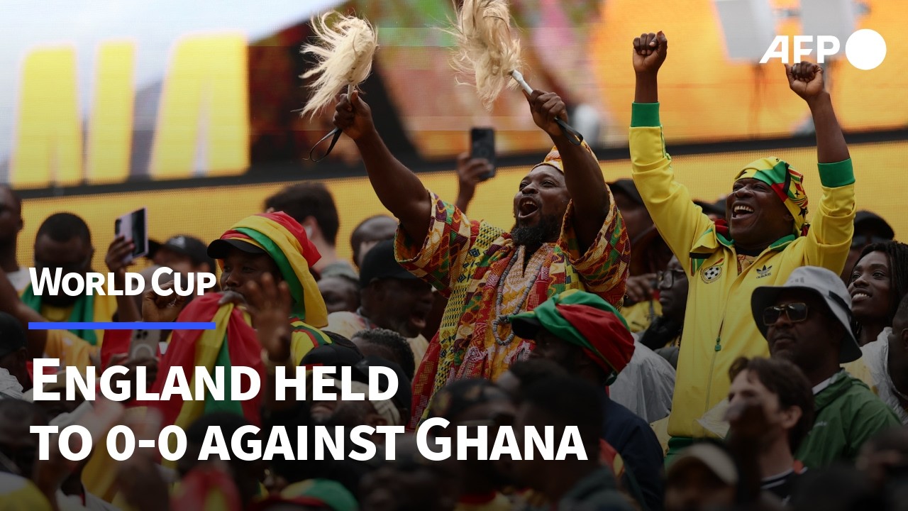 Frustration for England fans, pride for Ghana after World Cup draw | AFP