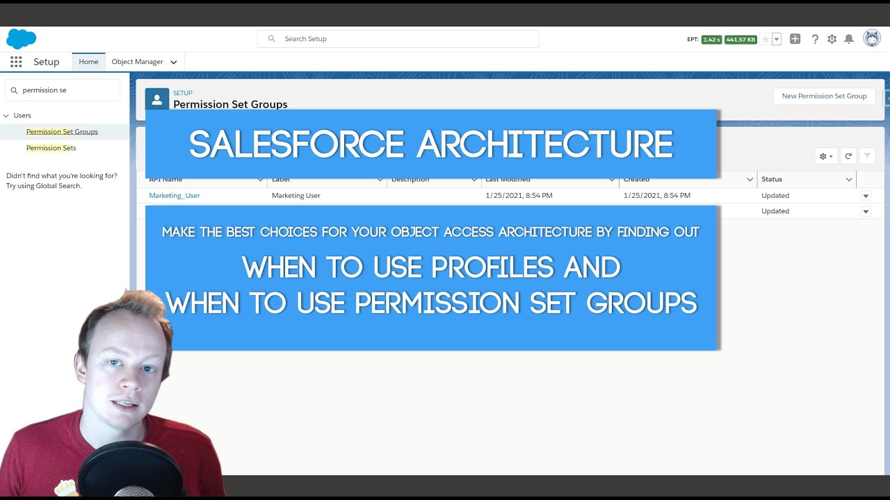 Salesforce Architecture Tutorial: Profiles vs. Permission Set Groups (Designing Object Level Access)