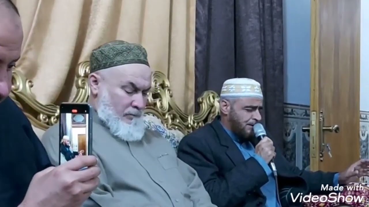 جلسه انشاديه بصوت الشيخ قحطان الجميلي مع الحاج علاء