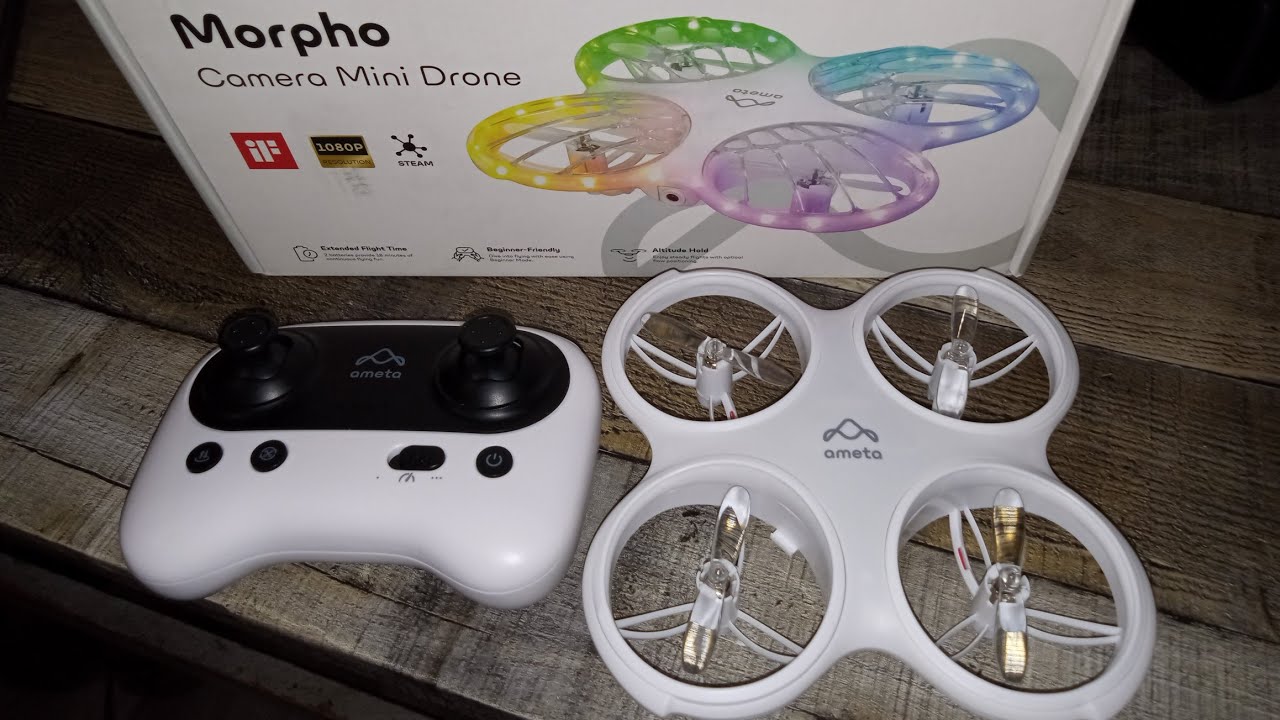 ameta morpho mini camera drone unbox and flight test 