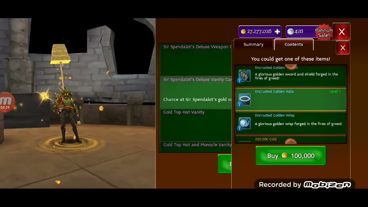 Arcane Legends New Sirspendsalot Vanitys!!