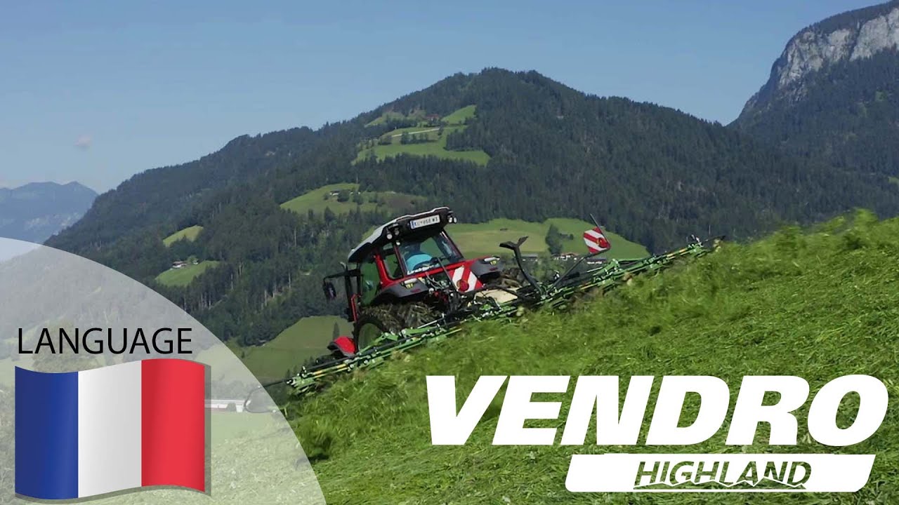 Vendro Highland – Faneuses rotatives KRONE pour les régions montagneuses