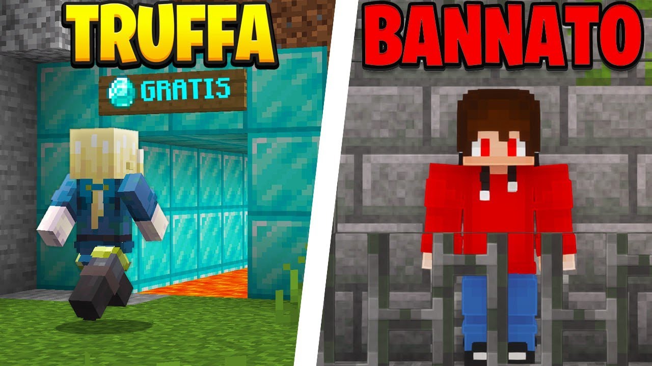 SONO STATO BANNATO dal MIO SERVER MINECRAFT per TRUFFA!