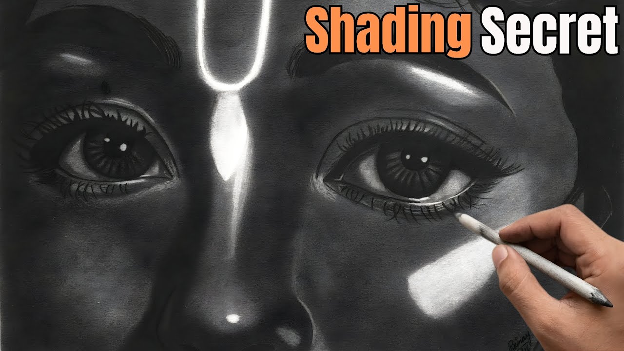 Realistic Portrait Shading in Charcoal | Step-by-Step Breakdown
