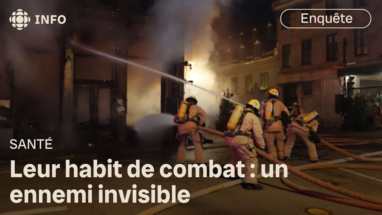 Des contaminants éternels dans l'habit de combat des pompiers | Enquête