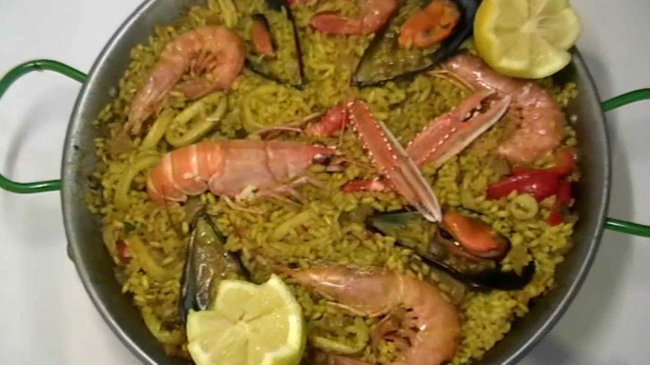 PAELLA DE MARISCO (ARROZ MARINERO)