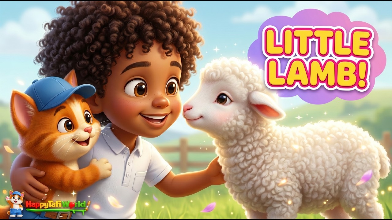 Jojo and Tafi Had a Little Lamb 🐑 | Nursery Rhyme