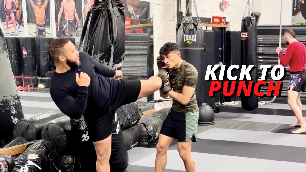 How to Use Kick Feints to Land More Punches in MMA and Kickboxing