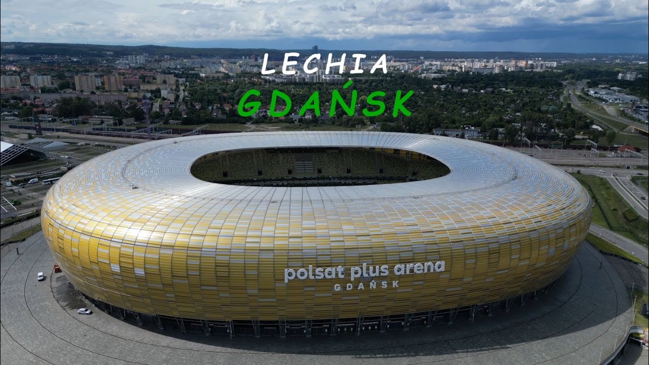 LECHIA GDAŃSK - stadion Polsat Plus Arena GDANSK. LECHIA GDAŃSK - Polsat Plus Arena GDANSK stadium