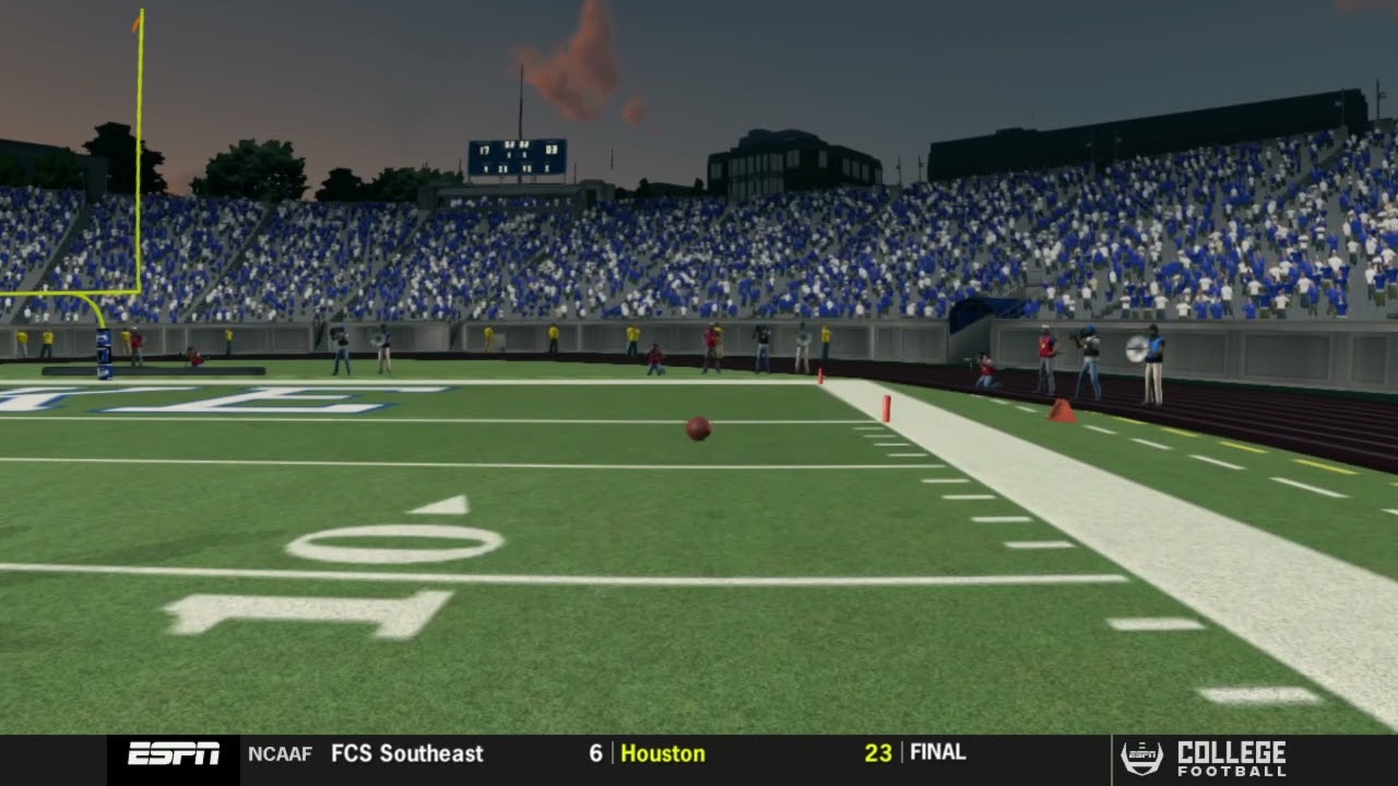 Fantastic Punt goes out at 1 yard line! Season 1 Duke Dynasty