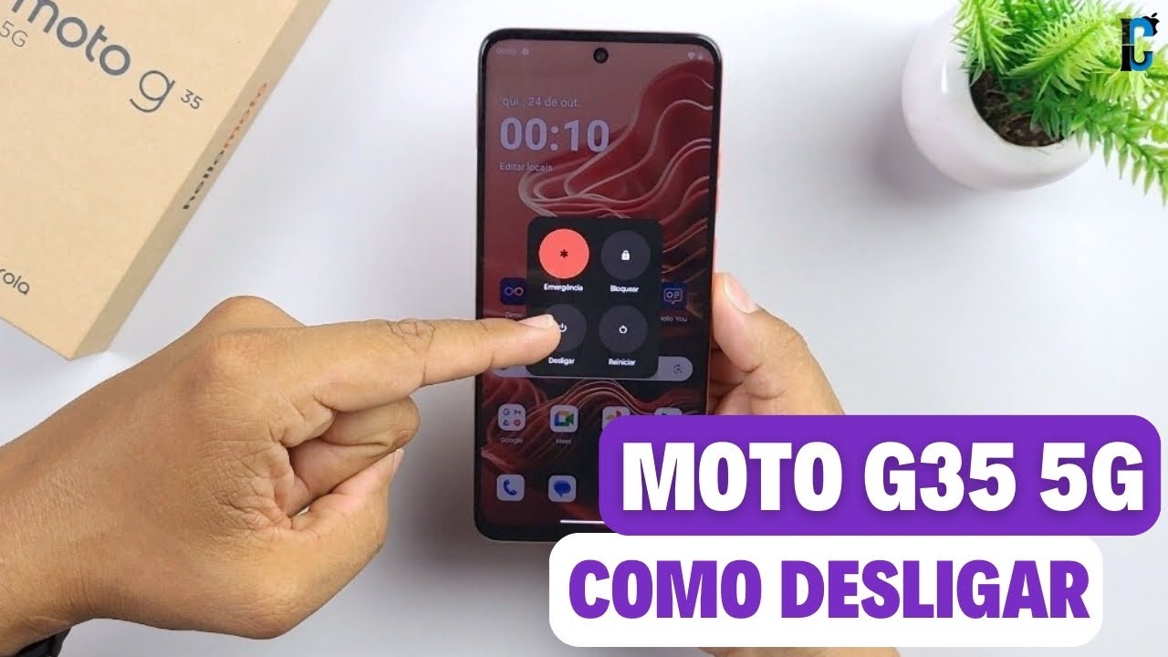 Como DESLIGAR da FORMA CORRETA o Moto G35 5G!